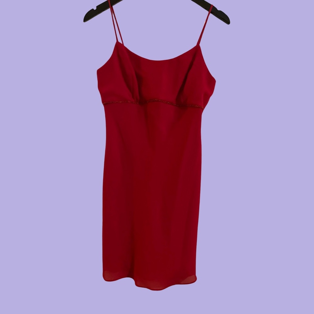Vintage Gunne Sax red dress